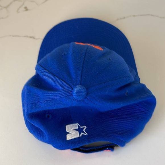 Vintage 90s NY Mets Starter MLB Velcro Back Hat / OS - Picture 5 of 7